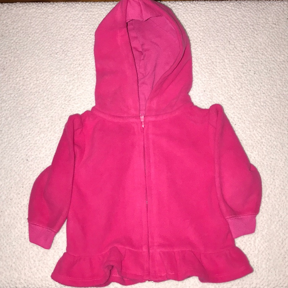 Baby Blue Jeans w/ Fleece Hood - Picture 3 of 3